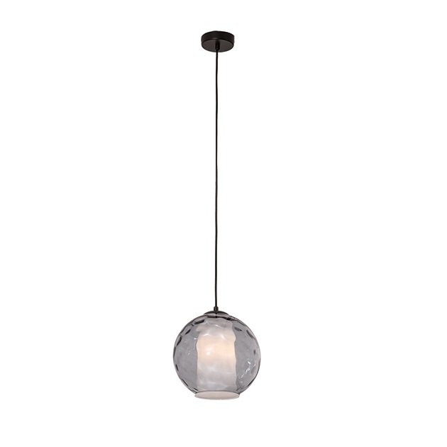 Pendul design modern Pinco negru, fumuriu, Pendule / Lustre suspendate moderne, LED⭐ modele elegante pentru bucatarie, living dormitor.✅DeSiGn decorativ unic!❤️Promotii lampi❗ ➽www.evalight.ro. Alege corpuri de iluminat suspendate pt interior stil modern, suspensii de tip pendule cu cristale, abajur material textil, lemn, metal, sticla, bec tip lumanare Edison sau LED, ieftine si de lux, calitate deosebita la cel mai bun pret. a