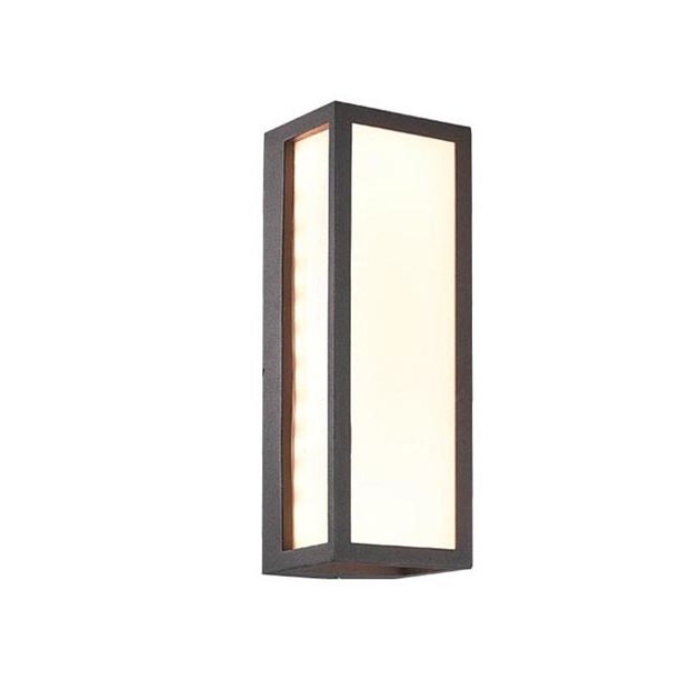 Aplica LED de perete pentru iluminat exterior, IP65 Lees grafit, Corpuri de iluminat exterior⭐ modele rustice, clasice, moderne pentru gradina, terasa, curte si alei.✅Design decorativ unic!❤️Promotii lampi❗ ➽www.evalight.ro. a