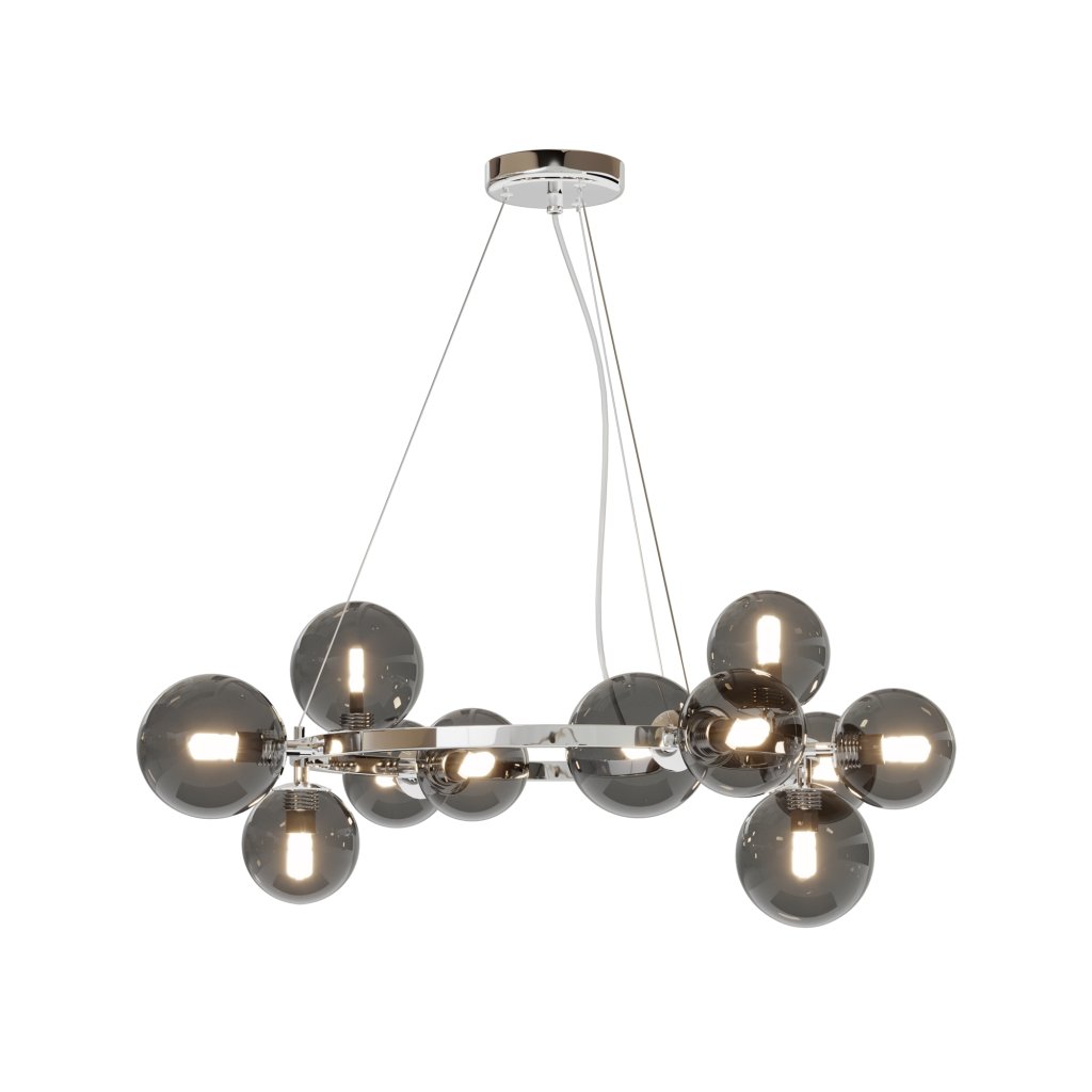 Lustra moderna design deosebit cu 11 de surse de lumina Dallas crom, Candelabre si Lustre moderne⭐ modele elegante de lux pentru dormitor living, bucatarie.✅DeSiGn decorativ unic!❤️Promotii lampi❗ ➽www.evalight.ro. Alege corpuri de iluminat suspendate pt interior stil modern, suspensii de tip pendule cu cristale, abajur material textil, lemn, metal, sticla, bec tip lumanare Edison sau LED, ieftine de calitate deosebita la cel mai bun pret.

 a