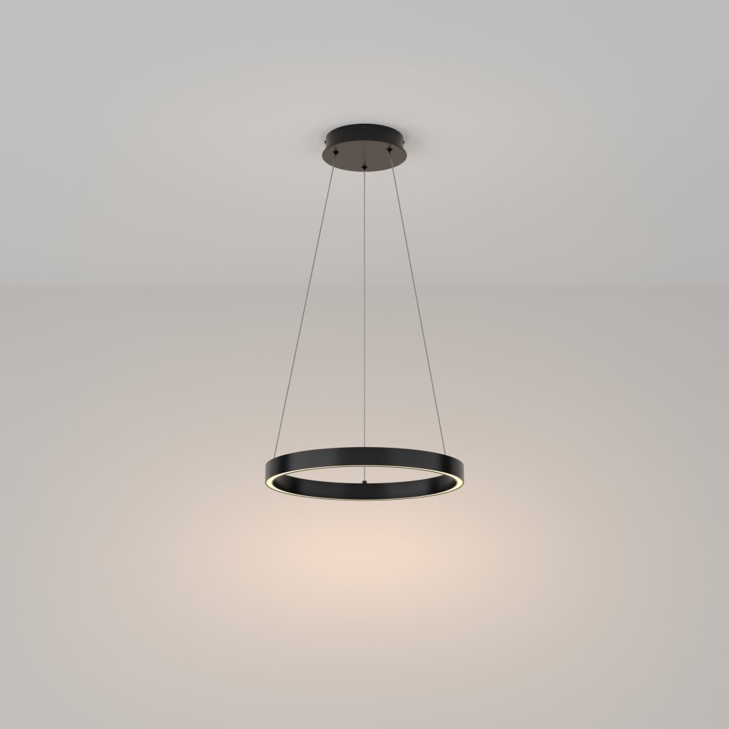 Lustra LED suspendata design modern Rim negru 40cm, 3000K, Candelabre si Lustre moderne elegante⭐ modele clasice de lux pentru living, bucatarie si dormitor.✅ DeSiGn actual Top 2020!❤️Promotii lampi❗ ➽ www.evalight.ro. Oferte corpuri de iluminat suspendate pt camere de interior (înalte), suspensii (lungi) de tip lustre si candelabre, pendule decorative stil modern, clasic, rustic, baroc, scandinav, retro sau vintage, aplicate pe perete sau de tavan, cu cristale, abajur din material textil, lemn, metal, sticla, bec Edison sau LED, ieftine de calitate deosebita la cel mai bun pret. a