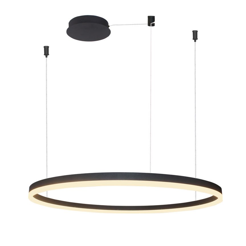 Lustra LED suspendata design modern circular geometric HALO PENDANT 100 BK, Candelabre si Lustre moderne elegante⭐ modele clasice de lux pentru living, bucatarie si dormitor.✅ DeSiGn actual Top 2020!❤️Promotii lampi❗ ➽ www.evalight.ro. Oferte corpuri de iluminat suspendate pt camere de interior (înalte), suspensii (lungi) de tip lustre si candelabre, pendule decorative stil modern, clasic, rustic, baroc, scandinav, retro sau vintage, aplicate pe perete sau de tavan, cu cristale, abajur din material textil, lemn, metal, sticla, bec Edison sau LED, ieftine de calitate deosebita la cel mai bun pret. a