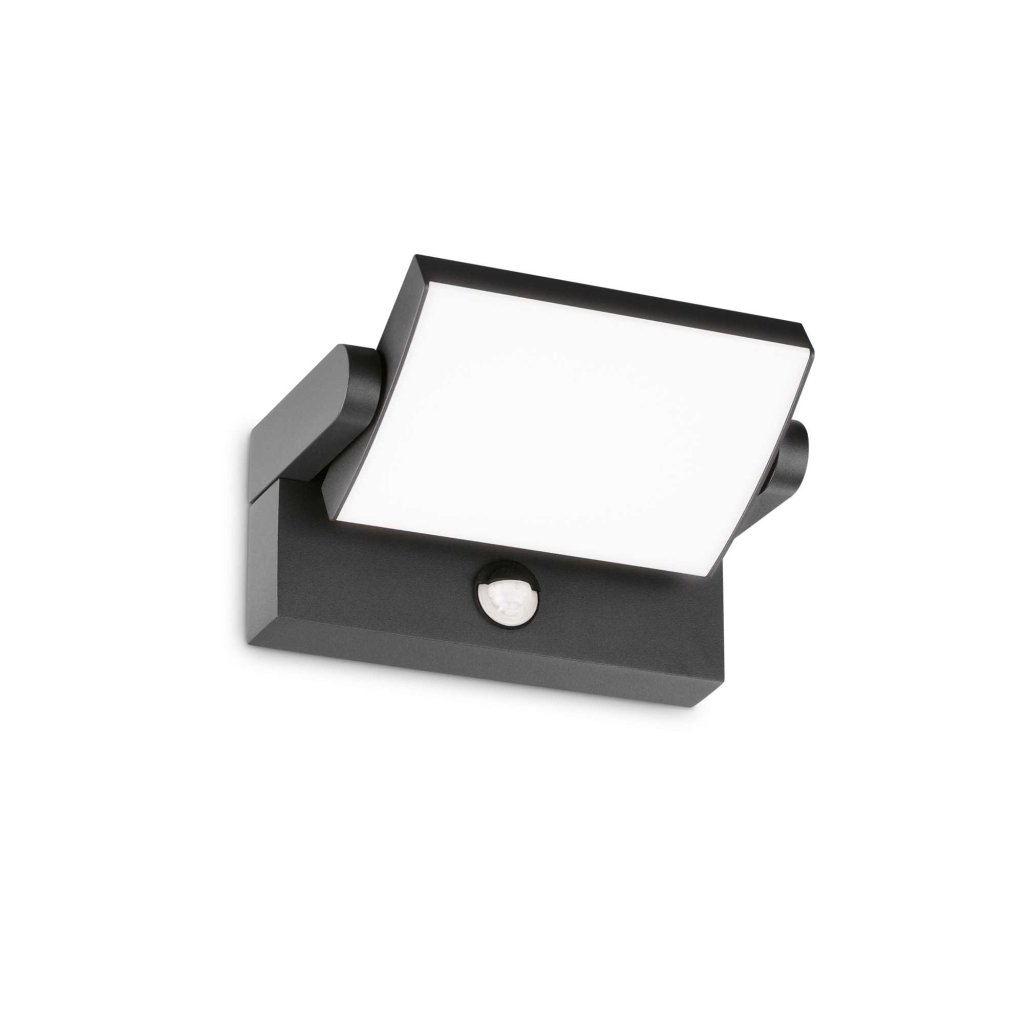 Aplica LED cu senzor de miscare pentru exterior IP54 Swipe ap antracit, Aplice de exterior moderne, LED⭐ lampi de perete pentru iluminat exterior terasa casa si gradina.✅Design decorativ!❤️Promotii❗ ➽www.evalight.ro. Alege corpuri de iluminat exterior rezistente la apa tip spoturi aplicate pt perete sau tavan, metalice, abajur din sticla cu decor ornamental, bec LED si lumina ambientala, ieftine si de lux, calitate deosebita la cel mai bun pret. a