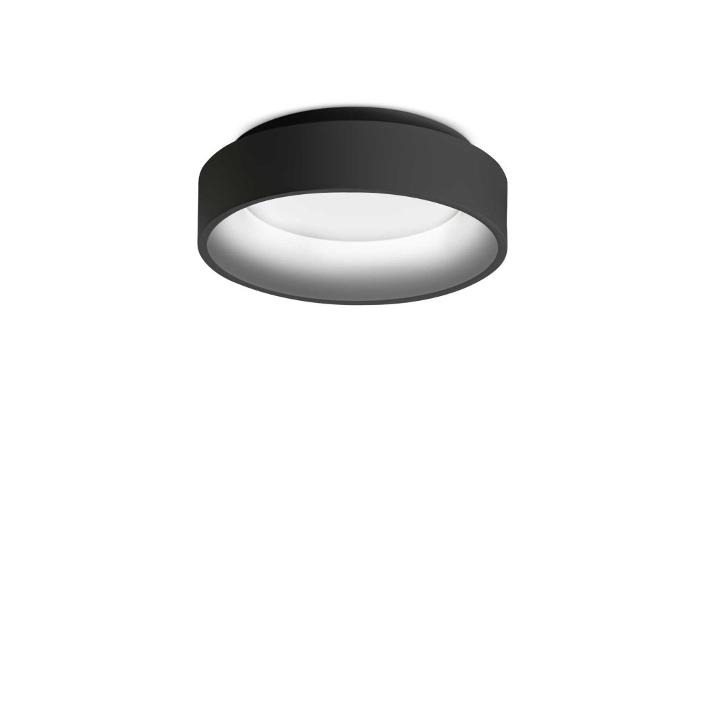 Plafoniera LED design modern Ziggy pl d30 neagra, Promotii lustre, reduceri⭐ corpuri de iluminat, mobila si decoratiuni de interior si exterior.⭕Oferte Pret redus online ➽ www.evalight.ro❗ a