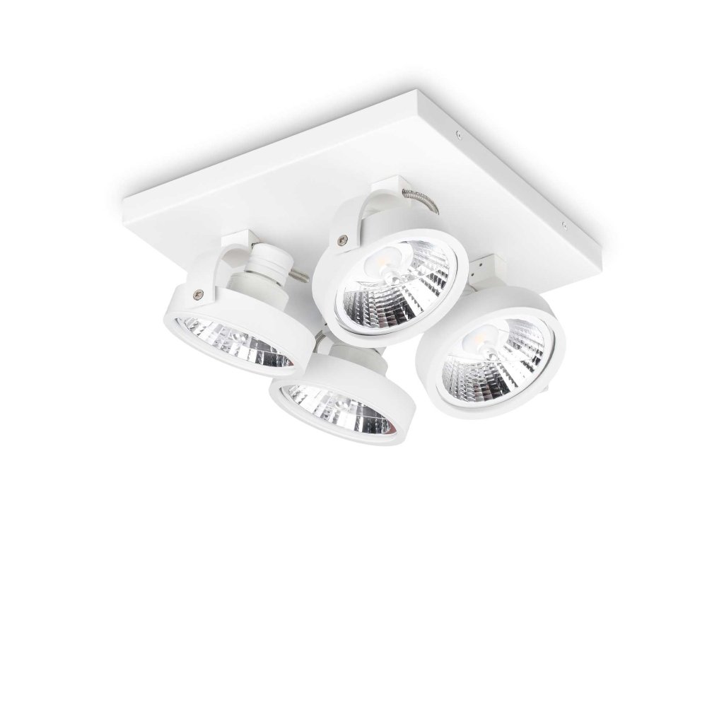 Plafoniera cu 4 Spoturi aplicata tavan Konig pl4 alba, Promotii lustre, reduceri⭐ corpuri de iluminat, mobila si decoratiuni de interior si exterior.⭕Oferte Pret redus online ➽ www.evalight.ro❗ a