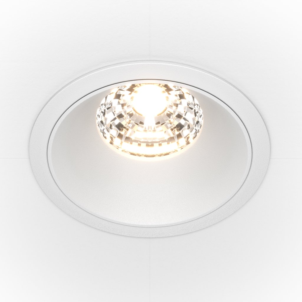 Spot LED incastrabil design tehnic Alpha alb, 8,5cm, 3000K, Spoturi incastrate tavan / perete, LED⭐ modele moderne pentru baie, living, dormitor, bucatarie, hol.✅Design decorativ unic!❤️Promotii lampi❗ ➽ www.evalight.ro. Alege corpuri de iluminat interior de tip spot-uri incastrabile cu LED, cu lumina calda, alba rece sau neutra, montare in tavanul fals rigips, mobila, pardoseala, beton, ieftine de calitate la cel mai bun pret. a