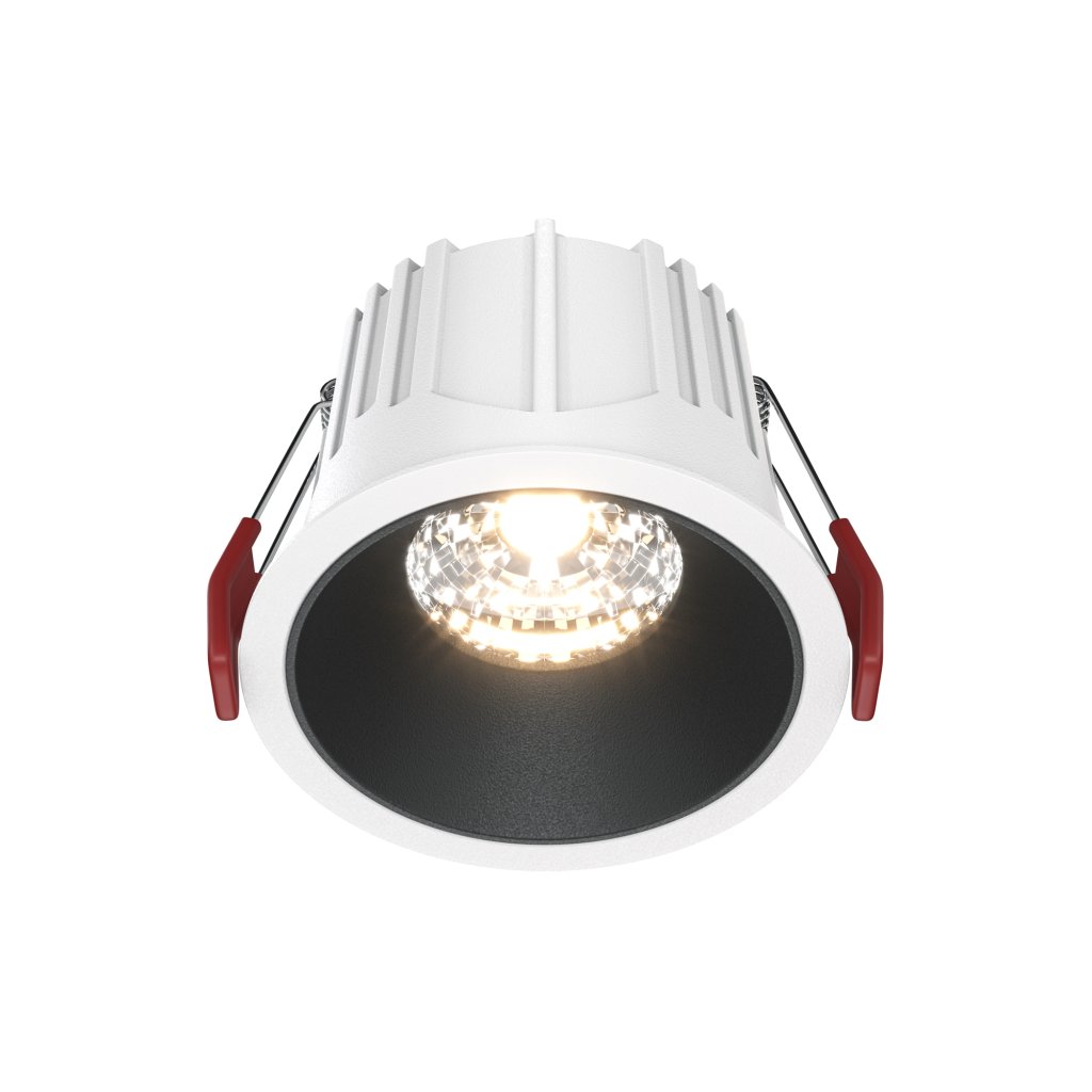 Spot LED incastrabil dimabil design tehnic Alpha alb, negru 8,5cm, 4000K, Spoturi incastrate tavan / perete, LED⭐ modele moderne pentru baie, living, dormitor, bucatarie, hol.✅Design decorativ unic!❤️Promotii lampi❗ ➽ www.evalight.ro. Alege corpuri de iluminat interior de tip spot-uri incastrabile cu LED, cu lumina calda, alba rece sau neutra, montare in tavanul fals rigips, mobila, pardoseala, beton, ieftine de calitate la cel mai bun pret. a