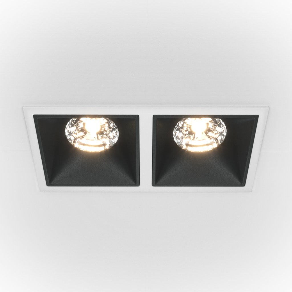 Spot LED incastrabil cu 2 surse de iluminat Alpha alb, negru 30W, 4000K, Candelabre si Lustre moderne elegante⭐ modele clasice de lux pentru living, bucatarie si dormitor.✅ DeSiGn actual Top 2020!❤️Promotii lampi❗ ➽ www.evalight.ro. Oferte corpuri de iluminat suspendate pt camere de interior (înalte), suspensii (lungi) de tip lustre si candelabre, pendule decorative stil modern, clasic, rustic, baroc, scandinav, retro sau vintage, aplicate pe perete sau de tavan, cu cristale, abajur din material textil, lemn, metal, sticla, bec Edison sau LED, ieftine de calitate deosebita la cel mai bun pret. a