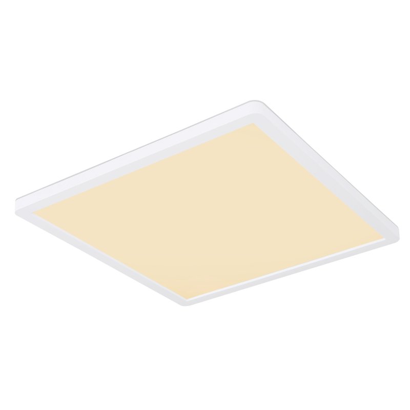 Plafoniera LED design slim Sapana alb 42x42cm, Lustre LED, moderne⭐ modele plafoniere pentru iluminat dormitor, living, bucatarie.✅DeSiGn decorativ!❤️Promotii lampi LED❗ ➽ www.evalight.ro. Alege corpuri de iluminat cu LED pt interior,  lustre aplicate de tavan elegante de lux cu cristale (becuri cu leduri si module LED integrate cu lumina calda, naturala sau rece), ieftine de calitate deosebita la cel mai bun pret. a