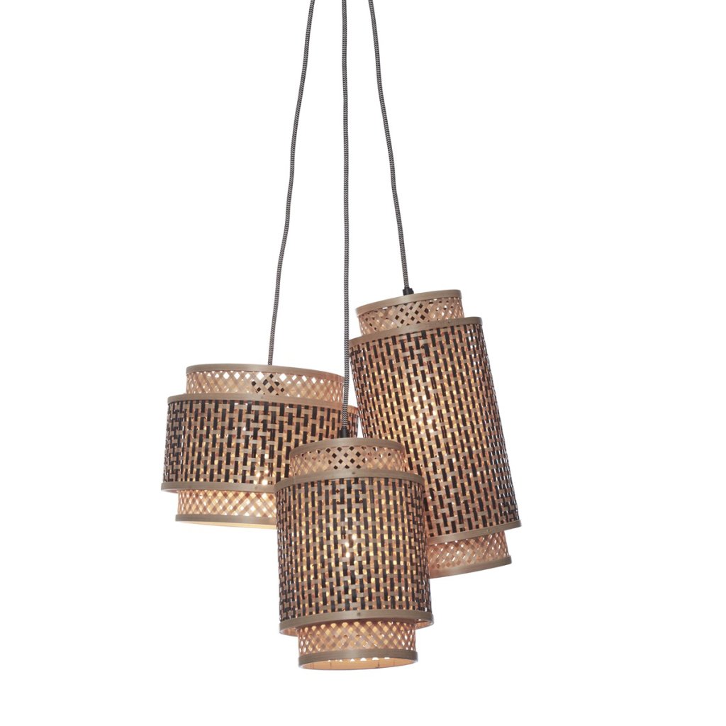 Lustra eco din bambus Bhutan/3-Shades bl/nat, Lustre rustice, lemn⭐ modele de candelabre pentru iluminat interior.✅Design decorativ în stil rustic!❤️Promotii lampi❗ ➽www.evalight.ro. Alege corpuri de iluminat rustice de tip lustra din lemn sau fier forjat, lustre suspendate si pendule pt baie, bucatarie, living, dormitor, foisoare si terase casa, ieftine si de lux, calitate la cel mai bun pret. a