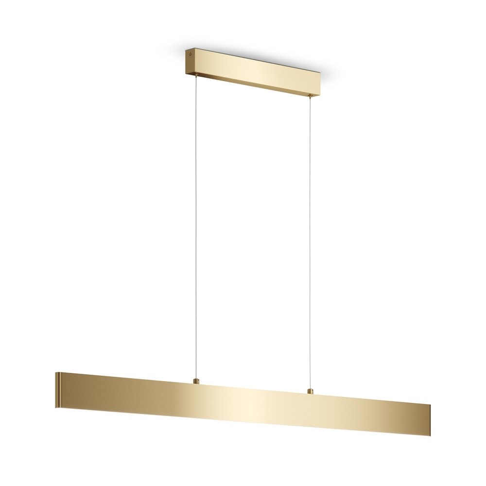 Lustra LED suspendata design modern Step auriu 23W, Lustre LED, moderne⭐ modele pendule pentru iluminat dormitor, living, bucatarie.✅DeSiGn decorativ unic!❤️Promotii lampi LED❗ ➽ www.evalight.ro. Alege corpuri de iluminat cu LED suspendate pt interior, suspensii elegante de lux cu cristale (becuri cu leduri si module LED integrate cu lumina calda, naturala sau rece), ieftine de calitate deosebita la cel mai bun pret.  a