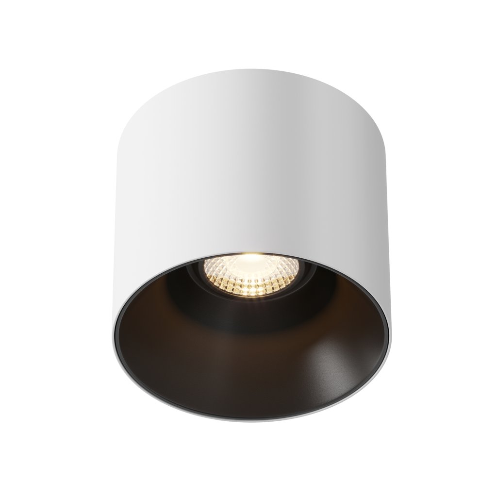 Spot LED aplicat, plafoniera dimabil design tehnic Alfa alb, negru 10cm, Spoturi aplicate tavan / perete, mobila, LED⭐modele moderne pentru living,dormitor,bucatarie,baie,hol.✅Design decorativ unic!❤️Promotii lampi❗ ➽ www.evalight.ro. Alege corpuri de iluminat interior de tip spot-uri aparente cu LED, (rotunde si patrate), ieftine de calitate la cel mai bun pret. a