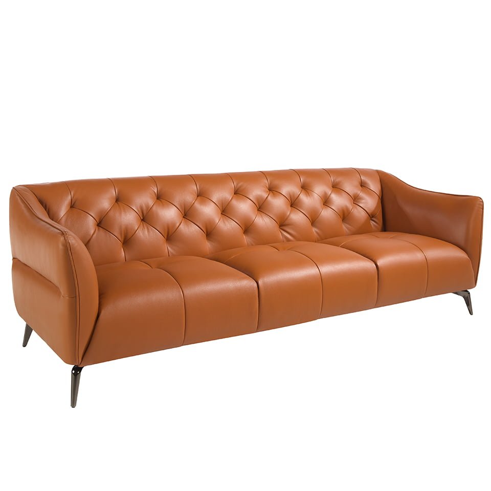 Canapea 3 locuri din piele naturala capitonata Cowhide leather brown, Canapele / Coltare moderne, extensibile⭐ modele de lux elegante tapitate cu catifea pentru living si dormitor.❤️Promotii canapele, coltare sufragerie❗ ➽ www.evalight.ro. Alege canapele tip coltar, pat extensibil tapitat cu stofa chesterfield, piele naturala (ecologica), material textil, cu spatar inalt, saltea cu spuma de memorie, arcuri relaxa, picioare si brate din lemn, metalice, mici si mari pt set fotolii, clasice in stil baroc, scandinave, vintage retro, industrial, pt camera de zi, ieftine si de calitate deosebita la cel mai bun pret. a