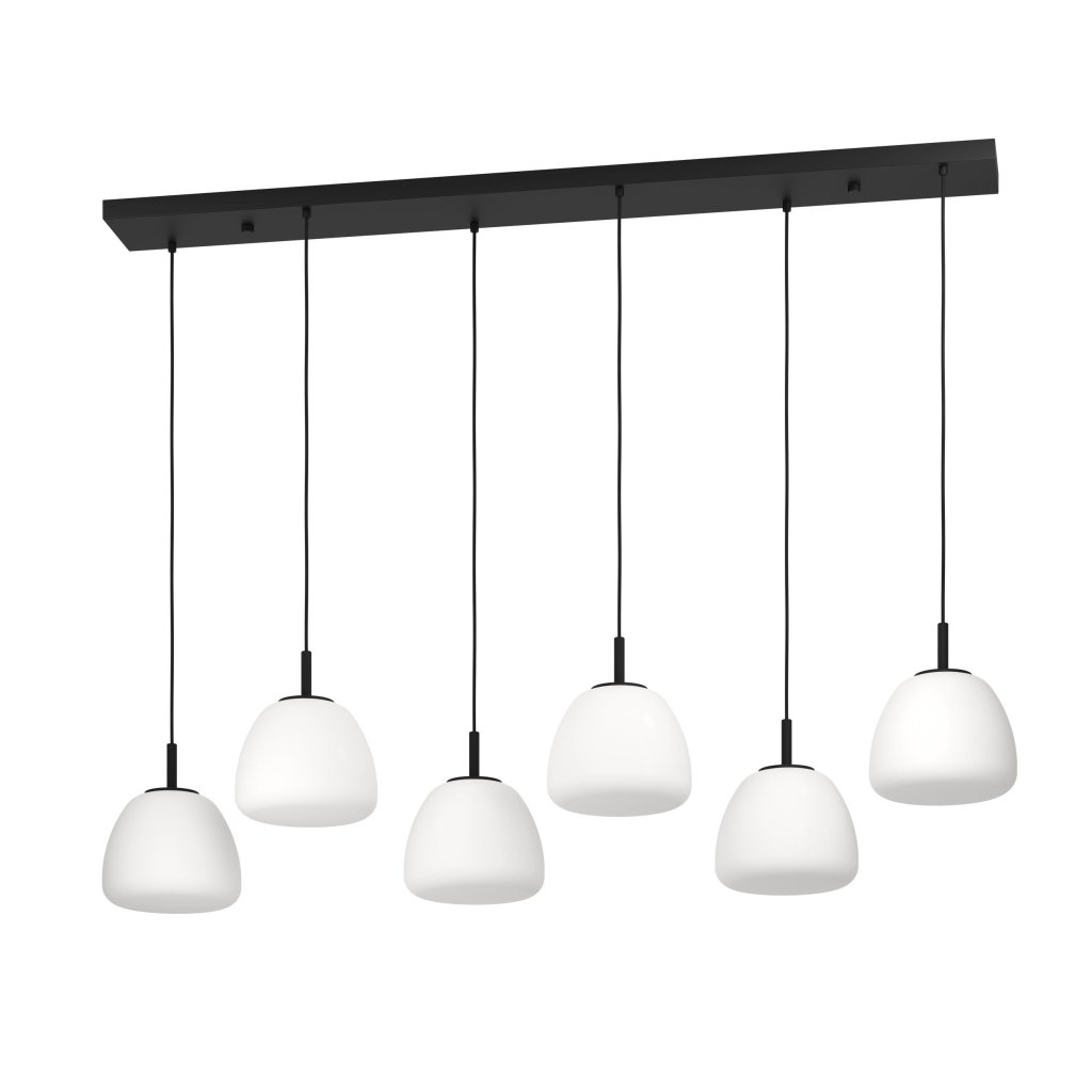 Lustra cu 6 pendule design modern Balmes negru, Promotii lustre, reduceri⭐ corpuri de iluminat, mobila si decoratiuni de interior si exterior.⭕Oferte Pret redus online ➽ www.evalight.ro❗ a