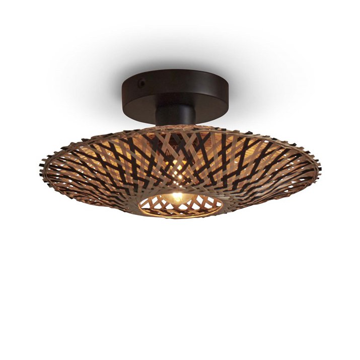 Plafoniera eco din bambus Kalimantan XS 30cm, bl/nat, Corpuri de iluminat interior, moderne⭐ modele lustre interior pentru living, dormitor, bucatarie, baie.✅DeSiGn decorativ de lux!❤️Promotii lampi❗ ➽www.evalight.ro. Alege Corpuri de iluminat interior elegante in stil modern, suspendate sau aplicate de tavan si perete, ieftine de calitate deosebita la cel mai bun pret.
 a