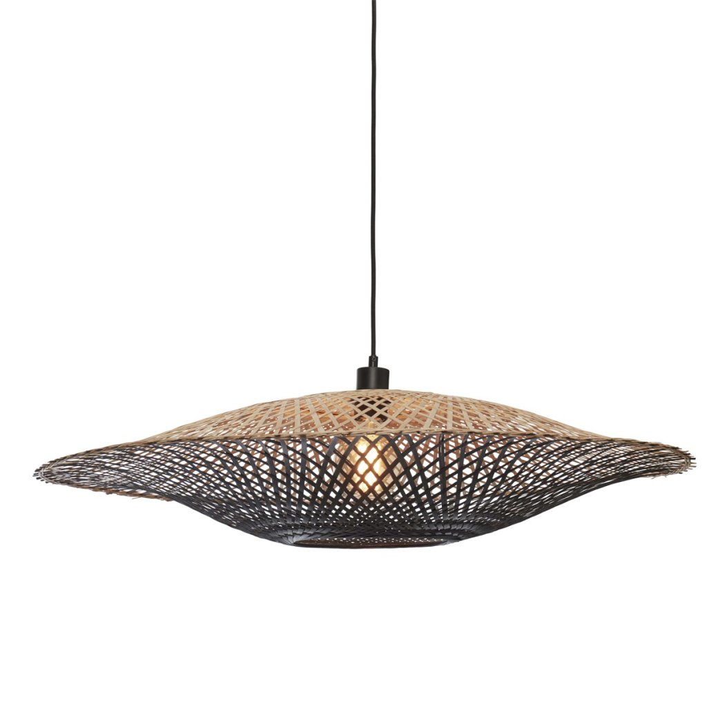 Lustra/Pendul eco din bambus Kalimantan 87cm nat/bl, Corpuri de iluminat interior, moderne⭐ modele lustre interior pentru living, dormitor, bucatarie, baie.✅DeSiGn decorativ de lux!❤️Promotii lampi❗ ➽www.evalight.ro. Alege Corpuri de iluminat interior elegante in stil modern, suspendate sau aplicate de tavan si perete, ieftine de calitate deosebita la cel mai bun pret.
 a