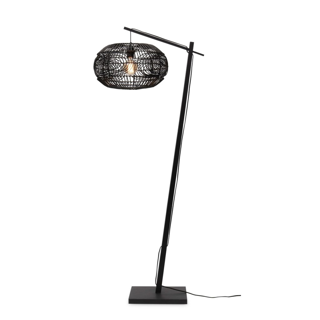 Lampadar eco din bambus cu ratan Madeira bl/48cm, Lampadare moderne de podea⭐ modele elegante pentru iluminat camera living dormitor.✅DeSiGn decorativ de lux unic!❤️Promotii lampi❗ ➽www.evalight.ro. Alege corpuri de iluminat de podea pt interior cu reader LED, ieftine de calitate deosebita la cel mai bun pret. a