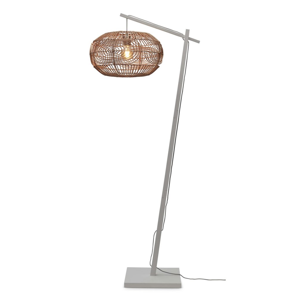 Lampadar eco din bambus cu ratan Madeira white/48cm, nat, Candelabre si Lustre moderne elegante⭐ modele clasice de lux pentru living, bucatarie si dormitor.✅ DeSiGn actual Top 2020!❤️Promotii lampi❗ ➽ www.evalight.ro. Oferte corpuri de iluminat suspendate pt camere de interior (înalte), suspensii (lungi) de tip lustre si candelabre, pendule decorative stil modern, clasic, rustic, baroc, scandinav, retro sau vintage, aplicate pe perete sau de tavan, cu cristale, abajur din material textil, lemn, metal, sticla, bec Edison sau LED, ieftine de calitate deosebita la cel mai bun pret. a