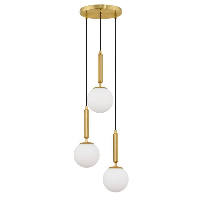 Lustra cu 3 pendule design modern MONET, Pendule / Lustre suspendate moderne, LED⭐ modele elegante pentru bucatarie, living dormitor.✅DeSiGn decorativ unic!❤️Promotii lampi❗ ➽www.evalight.ro. Alege corpuri de iluminat suspendate pt interior stil modern, suspensii de tip pendule cu cristale, abajur material textil, lemn, metal, sticla, bec tip lumanare Edison sau LED, ieftine si de lux, calitate deosebita la cel mai bun pret. a