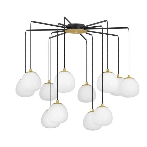 Lustra moderna design deosebit cu 12 de surse de lumina THE EGG, Pendule / Lustre suspendate moderne, LED⭐ modele elegante pentru bucatarie, living dormitor.✅DeSiGn decorativ unic!❤️Promotii lampi❗ ➽www.evalight.ro. Alege corpuri de iluminat suspendate pt interior stil modern, suspensii de tip pendule cu cristale, abajur material textil, lemn, metal, sticla, bec tip lumanare Edison sau LED, ieftine si de lux, calitate deosebita la cel mai bun pret. a