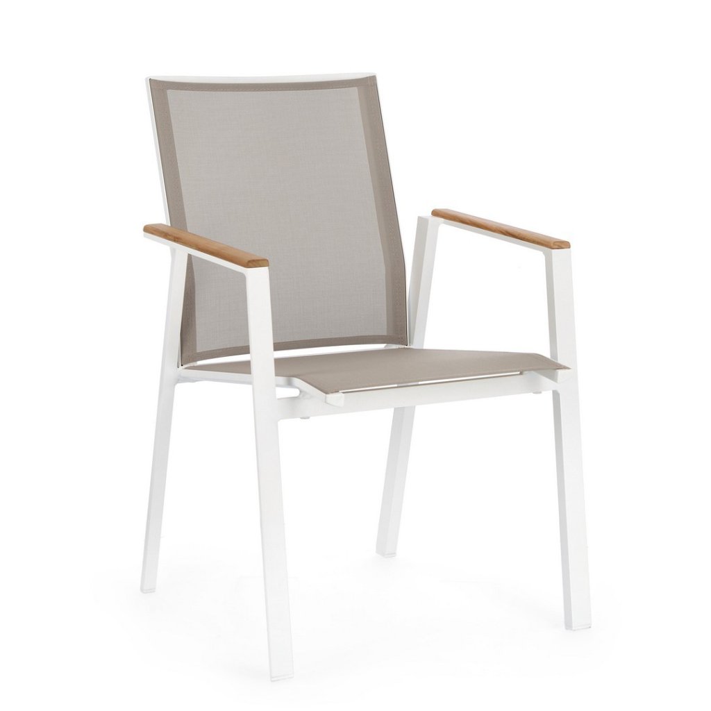 Set de 4 scaune exterior design modern Cameron alb, Promotii lustre, reduceri⭐ corpuri de iluminat, mobila si decoratiuni de interior si exterior.⭕Oferte Pret redus online ➽ www.evalight.ro❗ a