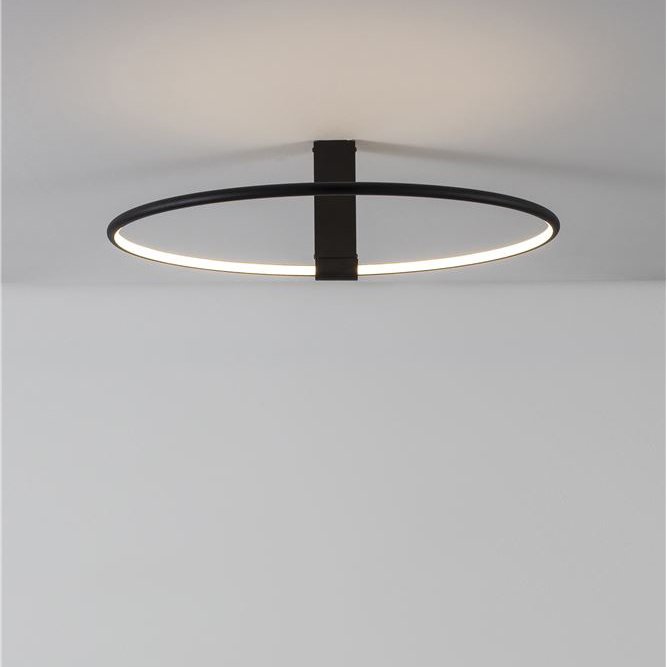 Lustra/Plafoniera LED ajustabila design modern GARVE Black 60cm, Promotii lustre, reduceri⭐ corpuri de iluminat, mobila si decoratiuni de interior si exterior.⭕Oferte Pret redus online ➽ www.evalight.ro❗ a