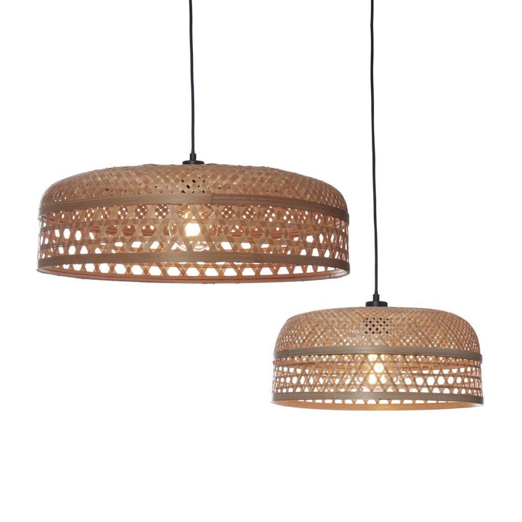 Lustra cu 2 Pendule eco din bambus Ubud single set/2, nat, Lustre rustice, lemn⭐ modele de candelabre pentru iluminat interior.✅Design decorativ în stil rustic!❤️Promotii lampi❗ ➽www.evalight.ro. Alege corpuri de iluminat rustice de tip lustra din lemn sau fier forjat, lustre suspendate si pendule pt baie, bucatarie, living, dormitor, foisoare si terase casa, ieftine si de lux, calitate la cel mai bun pret. a