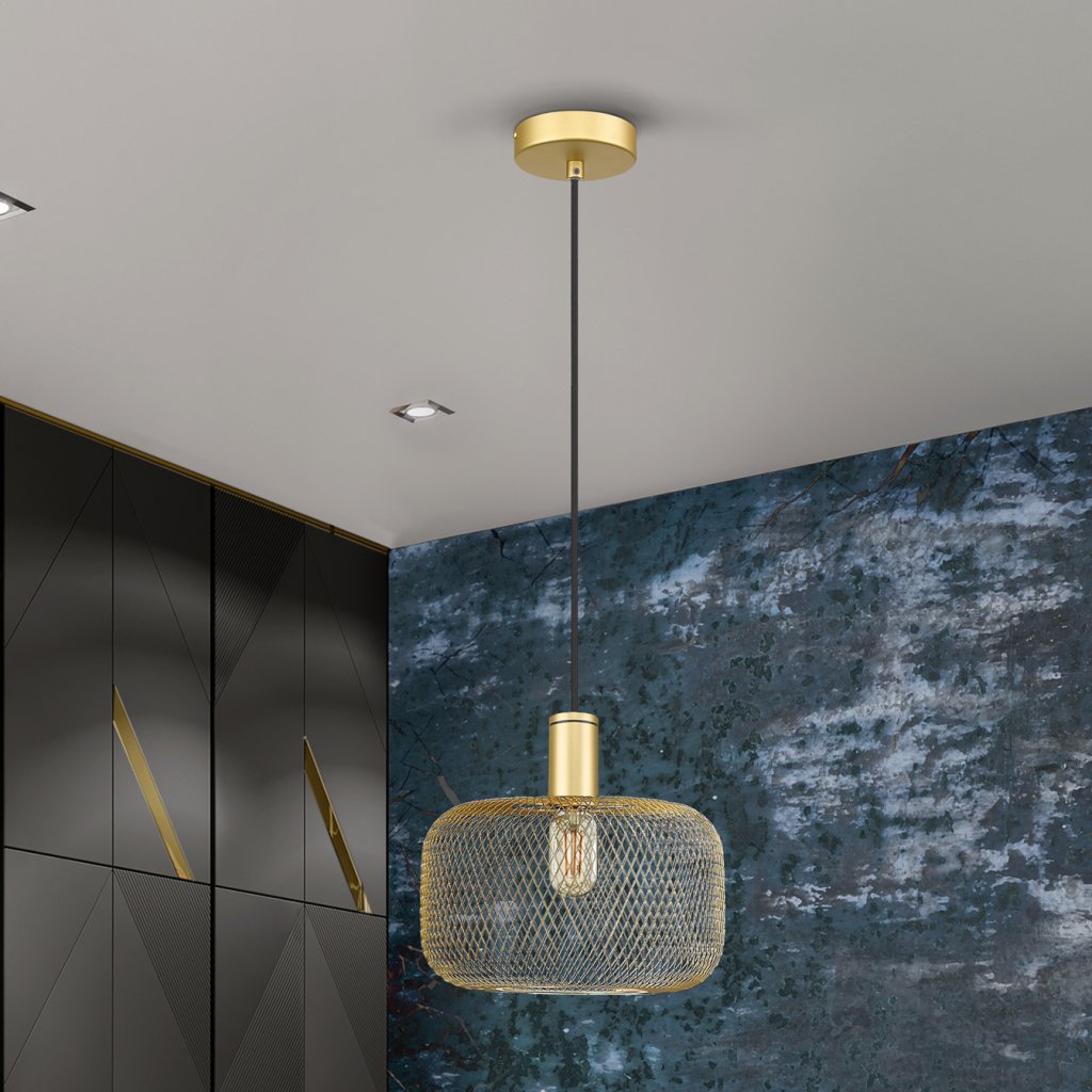 Lustra/pendul design decorativ modern Osiris auriu, Promotii lustre, reduceri⭐ corpuri de iluminat, mobila si decoratiuni de interior si exterior.⭕Oferte Pret redus online ➽ www.evalight.ro❗ a