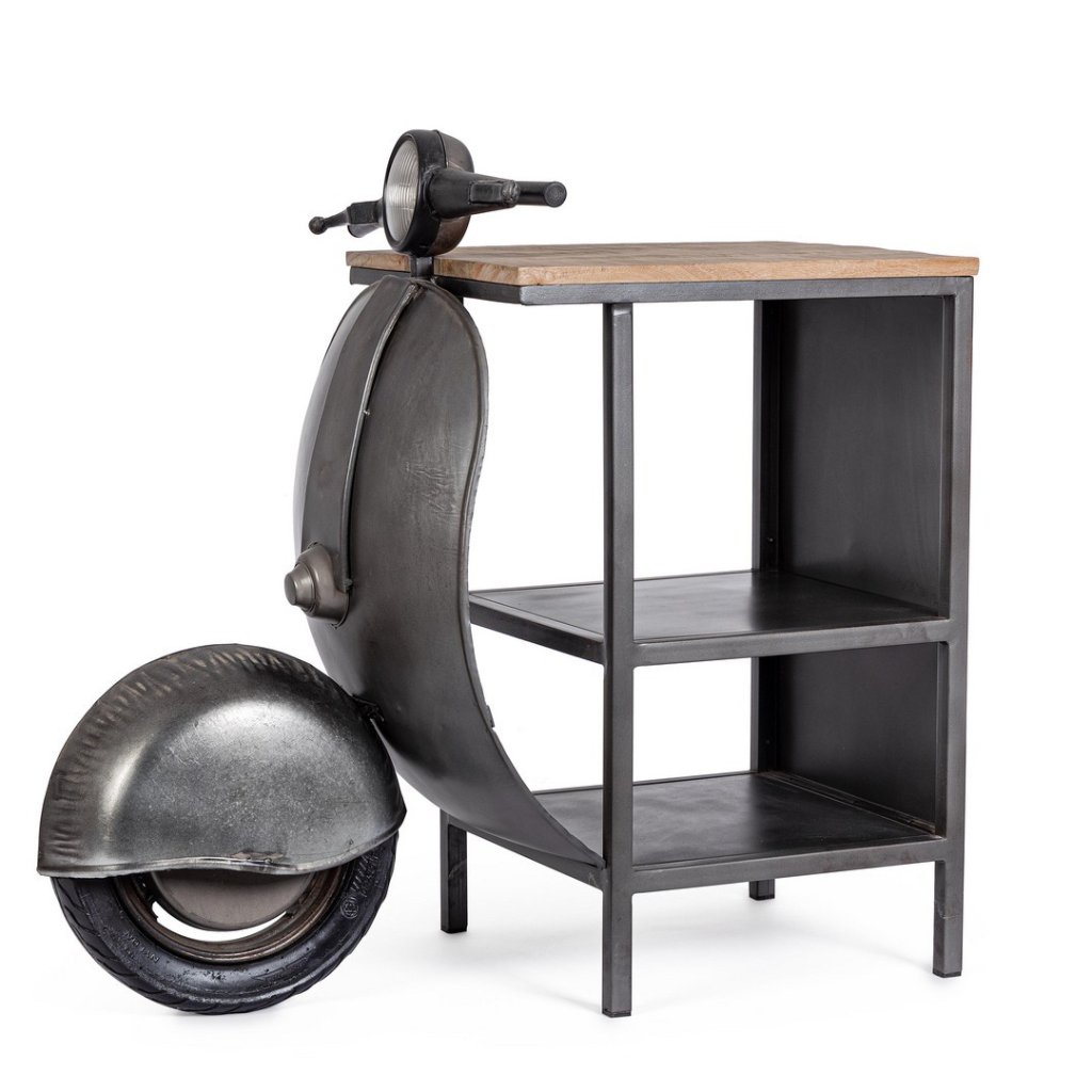 Consola design motocicleta, masa de bar decorativa Vespa, Console / Birouri moderne⭐ modele de lux pentru perete hol, mobila living.❤️Promotii mese consola si birou tip consola❗ ➽ www.evalight.ro. Alege mese tip console din lemn, metal, sticla, cu picioare inalte, cu sertare si rafturi, oglinda: clasice in stil baroc, scandinave, minimalist, vintage retro, industrial, pt intrare casa, ieftine si de calitate deosebita la cel mai bun pret. a