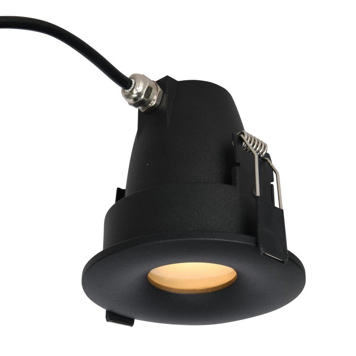 Spot incastrabil cu protectie IP65 ROMOLO R negru, Corpuri de iluminat exterior⭐ modele rustice, clasice, moderne pentru gradina, terasa, curte si alei.✅Design decorativ unic!❤️Promotii lampi❗ ➽www.evalight.ro. a