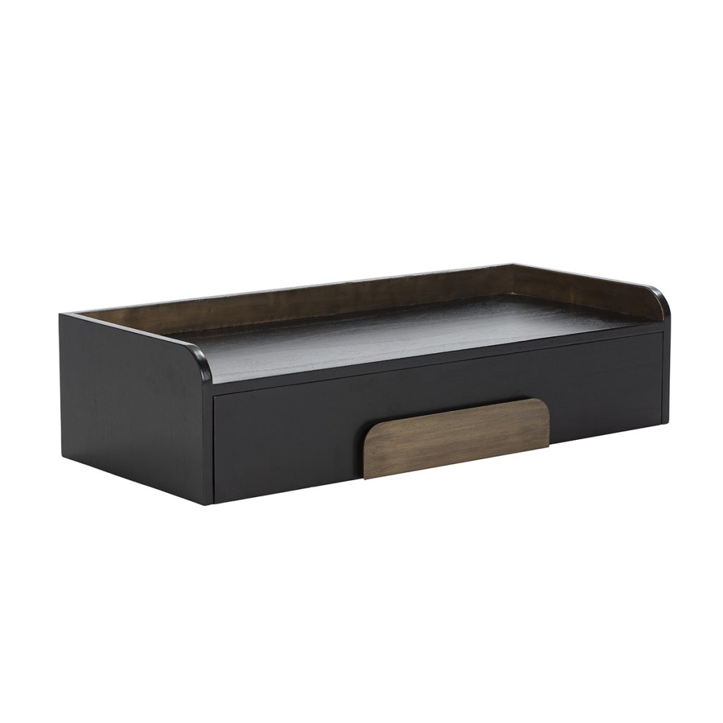 Consola suspendata din lemn de cedru Negro/Dorado 95x30cm, Console / Birouri moderne⭐ modele de lux pentru perete hol, mobila living.❤️Promotii mese consola si birou tip consola❗ ➽ www.evalight.ro. Alege mese tip console din lemn, metal, sticla, cu picioare inalte, cu sertare si rafturi, oglinda: clasice in stil baroc, scandinave, minimalist, vintage retro, industrial, pt intrare casa, ieftine si de calitate deosebita la cel mai bun pret. a