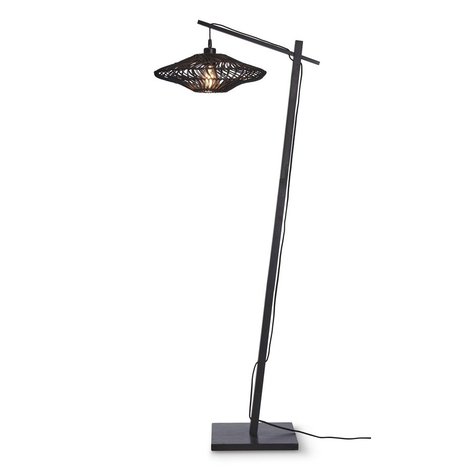 Lampadar eco din bambus cu ratan Zanzibar S bl/40cm, bl, Lampadare moderne de podea⭐ modele elegante pentru iluminat camera living dormitor.✅DeSiGn decorativ de lux unic!❤️Promotii lampi❗ ➽www.evalight.ro. Alege corpuri de iluminat de podea pt interior cu reader LED, ieftine de calitate deosebita la cel mai bun pret. a