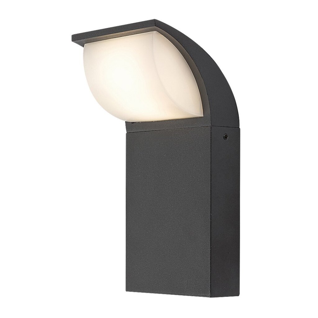 Aplica LED pentru iluminat exterior design modern IP65 Hongkong negru, Corpuri de iluminat exterior⭐ modele rustice, clasice, moderne pentru gradina, terasa, curte si alei.✅Design decorativ unic!❤️Promotii lampi❗ ➽www.evalight.ro. a