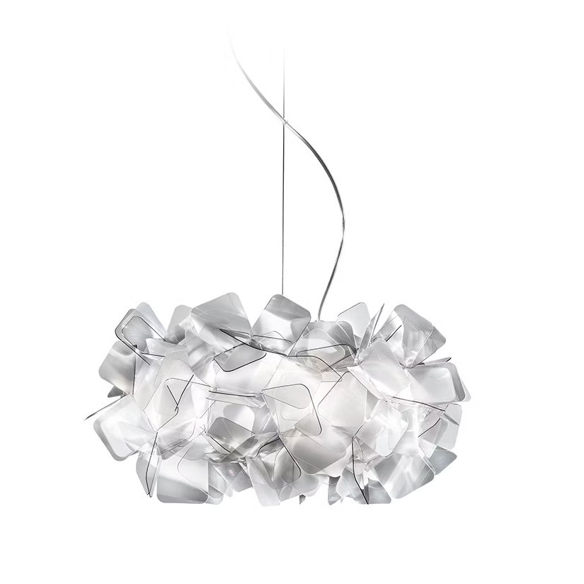 Lustra design unicat realizata manual Clizia Fume, 53cm, Pendule / Lustre suspendate moderne, LED⭐ modele elegante pentru bucatarie, living dormitor.✅DeSiGn decorativ unic!❤️Promotii lampi❗ ➽www.evalight.ro. Alege corpuri de iluminat suspendate pt interior stil modern, suspensii de tip pendule cu cristale, abajur material textil, lemn, metal, sticla, bec tip lumanare Edison sau LED, ieftine si de lux, calitate deosebita la cel mai bun pret. a