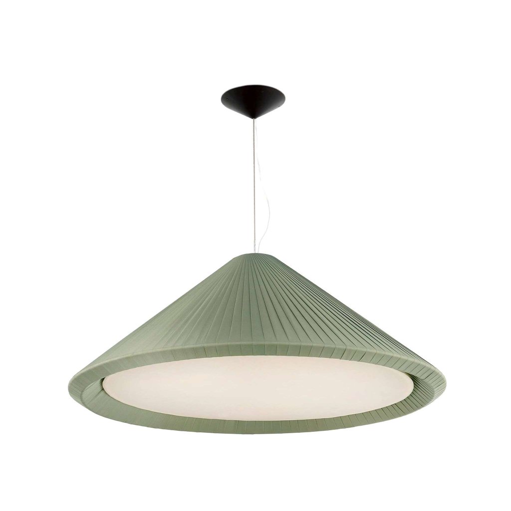 Lustra XXL suspendata design decorativ SAIGON IN ø130cm Green, Pendule / Lustre suspendate moderne, LED⭐ modele elegante pentru bucatarie, living dormitor.✅DeSiGn decorativ unic!❤️Promotii lampi❗ ➽www.evalight.ro. Alege corpuri de iluminat suspendate pt interior stil modern, suspensii de tip pendule cu cristale, abajur material textil, lemn, metal, sticla, bec tip lumanare Edison sau LED, ieftine si de lux, calitate deosebita la cel mai bun pret. a