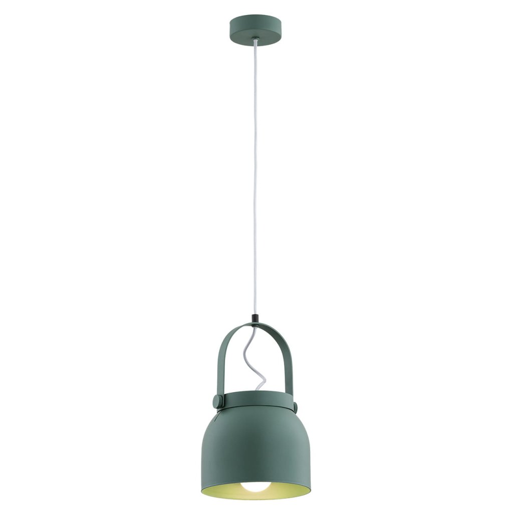 Pendul design modern LOGAN verde, Pendule / Lustre suspendate moderne, LED⭐ modele elegante pentru bucatarie, living dormitor.✅DeSiGn decorativ unic!❤️Promotii lampi❗ ➽www.evalight.ro. Alege corpuri de iluminat suspendate pt interior stil modern, suspensii de tip pendule cu cristale, abajur material textil, lemn, metal, sticla, bec tip lumanare Edison sau LED, ieftine si de lux, calitate deosebita la cel mai bun pret. a