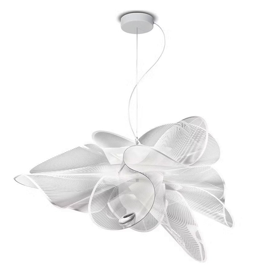 Lustra LED realizata manual La Belle Étoile Large White, Lustre LED, moderne⭐ modele pendule pentru iluminat dormitor, living, bucatarie.✅DeSiGn decorativ unic!❤️Promotii lampi LED❗ ➽ www.evalight.ro. Alege corpuri de iluminat cu LED suspendate pt interior, suspensii elegante de lux cu cristale (becuri cu leduri si module LED integrate cu lumina calda, naturala sau rece), ieftine de calitate deosebita la cel mai bun pret.  a