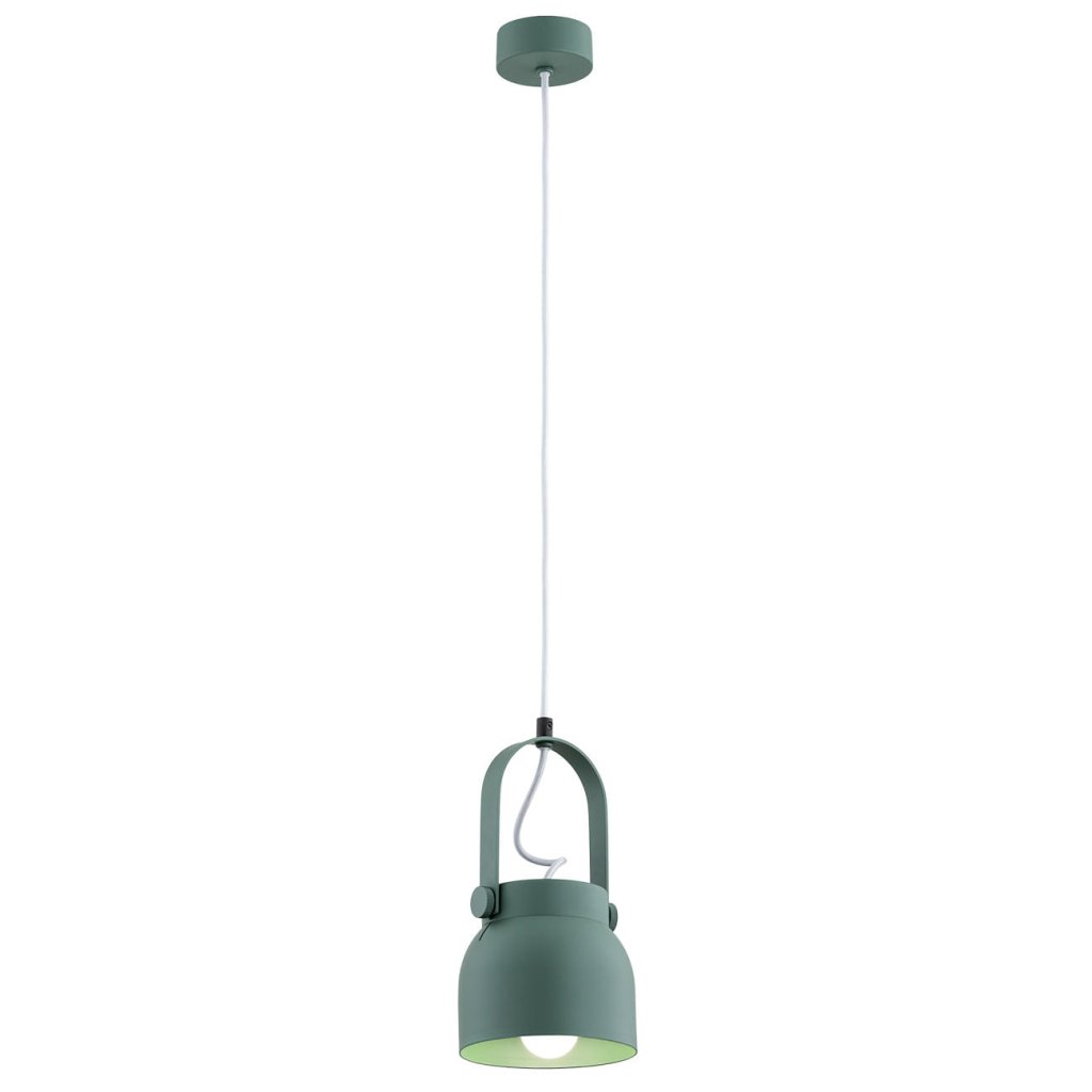 Pendul design modern LOGAN verde 14cm, Pendule / Lustre suspendate moderne, LED⭐ modele elegante pentru bucatarie, living dormitor.✅DeSiGn decorativ unic!❤️Promotii lampi❗ ➽www.evalight.ro. Alege corpuri de iluminat suspendate pt interior stil modern, suspensii de tip pendule cu cristale, abajur material textil, lemn, metal, sticla, bec tip lumanare Edison sau LED, ieftine si de lux, calitate deosebita la cel mai bun pret. a