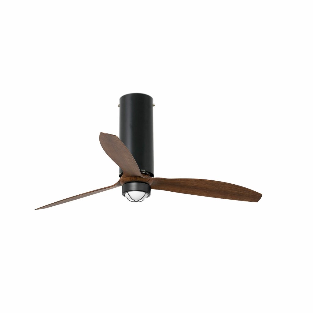 Lustra cu Ventilator si telecomanda TUBE FAN M negru mat/maro, Lustre cu ventilator, tavan⭐ ventilatoare moderne cu sisteme de iluminat LED si telecomanda.❤️Promotii lampi❗ ➽www.evalight.ro. Alege corpuri de iluminat cu ventilator profesionale, ieftine sau de lux, calitate premium la cel mai bun pret! a