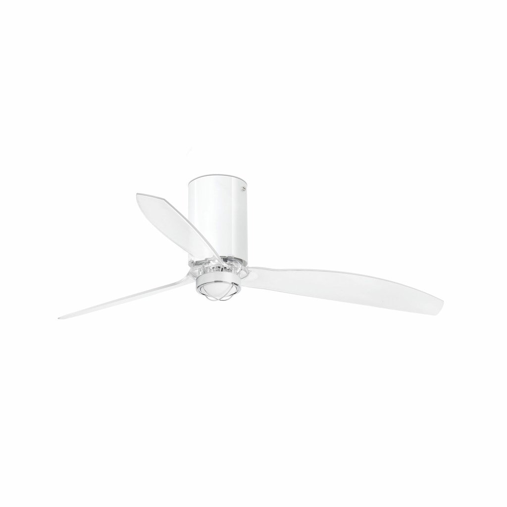 Lustra cu Ventilator si telecomanda MINI TUBE M LED DC SMART alb/transparent, Lustre cu ventilator, tavan⭐ ventilatoare moderne cu sisteme de iluminat LED si telecomanda.❤️Promotii lampi❗ ➽www.evalight.ro. Alege corpuri de iluminat cu ventilator profesionale, ieftine sau de lux, calitate premium la cel mai bun pret! a