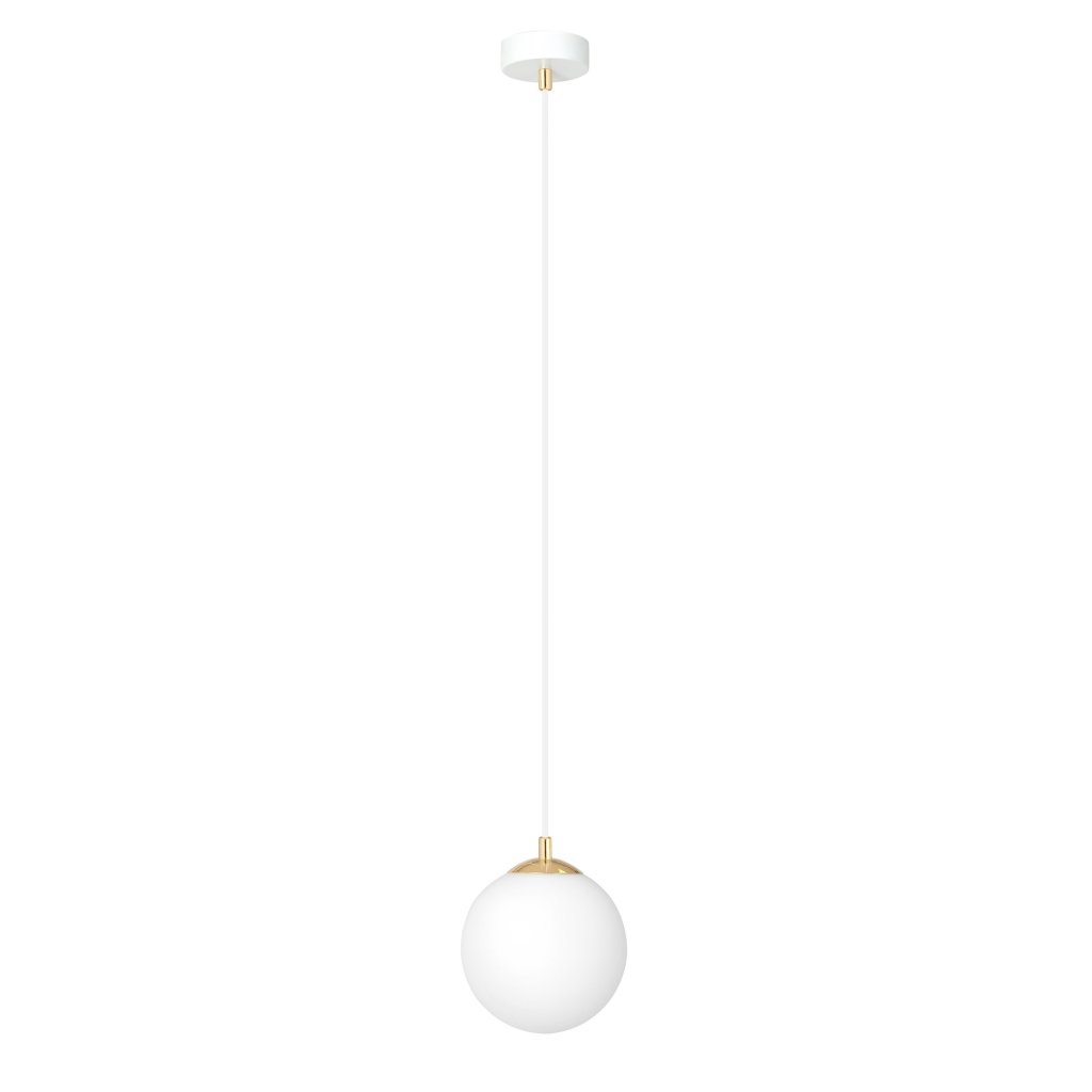 Pendul design minimalist, modern ROYAL 1 WHITE, Pendule / Lustre suspendate moderne, LED⭐ modele elegante pentru bucatarie, living dormitor.✅DeSiGn decorativ unic!❤️Promotii lampi❗ ➽www.evalight.ro. Alege corpuri de iluminat suspendate pt interior stil modern, suspensii de tip pendule cu cristale, abajur material textil, lemn, metal, sticla, bec tip lumanare Edison sau LED, ieftine si de lux, calitate deosebita la cel mai bun pret. a