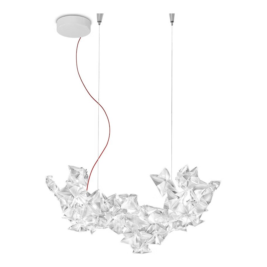 Lustra design floral realizata manual Hanami Small, Pendule / Lustre suspendate moderne, LED⭐ modele elegante pentru bucatarie, living dormitor.✅DeSiGn decorativ unic!❤️Promotii lampi❗ ➽www.evalight.ro. Alege corpuri de iluminat suspendate pt interior stil modern, suspensii de tip pendule cu cristale, abajur material textil, lemn, metal, sticla, bec tip lumanare Edison sau LED, ieftine si de lux, calitate deosebita la cel mai bun pret. a