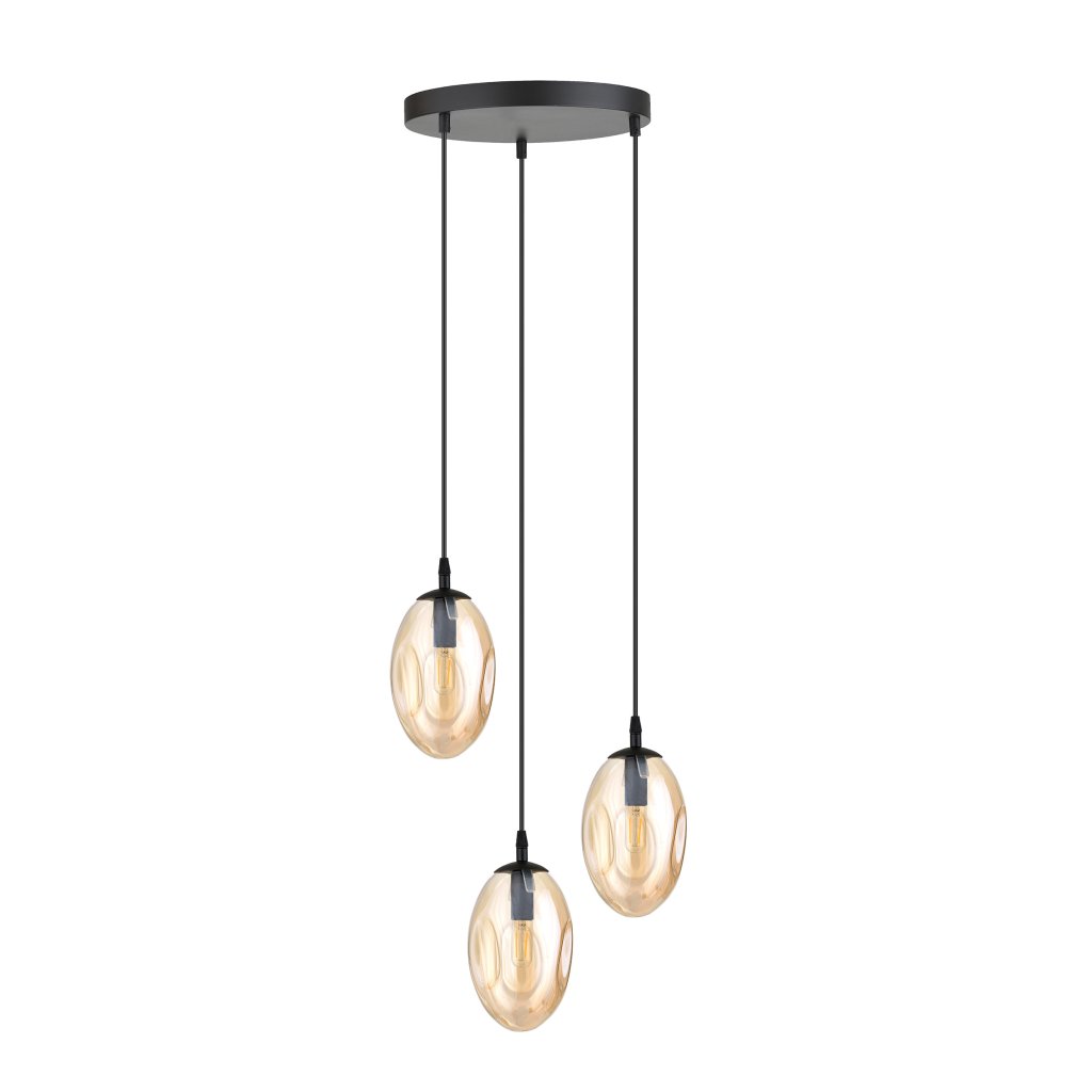 Lustra cu 3 pendule design minimalist, modern ASTRAL 3 BL PREMIUM BEJ-MIERE, Pendule / Lustre suspendate moderne, LED⭐ modele elegante pentru bucatarie, living dormitor.✅DeSiGn decorativ unic!❤️Promotii lampi❗ ➽www.evalight.ro. Alege corpuri de iluminat suspendate pt interior stil modern, suspensii de tip pendule cu cristale, abajur material textil, lemn, metal, sticla, bec tip lumanare Edison sau LED, ieftine si de lux, calitate deosebita la cel mai bun pret. a