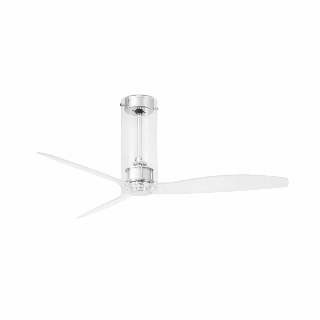 Ventilator cu telecomanda TUBE FAN M DC SMART transparent, Lustre cu ventilator, tavan⭐ ventilatoare moderne cu sisteme de iluminat LED si telecomanda.❤️Promotii lampi❗ ➽www.evalight.ro. Alege corpuri de iluminat cu ventilator profesionale, ieftine sau de lux, calitate premium la cel mai bun pret! a