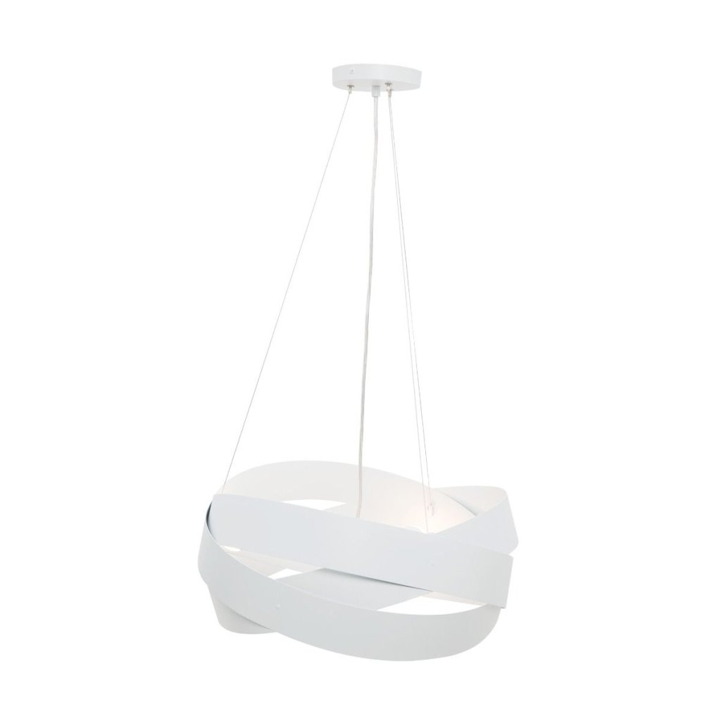 Pendul design modern Tornado alb 50cm, Corpuri de iluminat interior, moderne⭐ modele lustre interior pentru living, dormitor, bucatarie, baie.✅DeSiGn decorativ de lux!❤️Promotii lampi❗ ➽www.evalight.ro. Alege Corpuri de iluminat interior elegante in stil modern, suspendate sau aplicate de tavan si perete, ieftine de calitate deosebita la cel mai bun pret.
 a