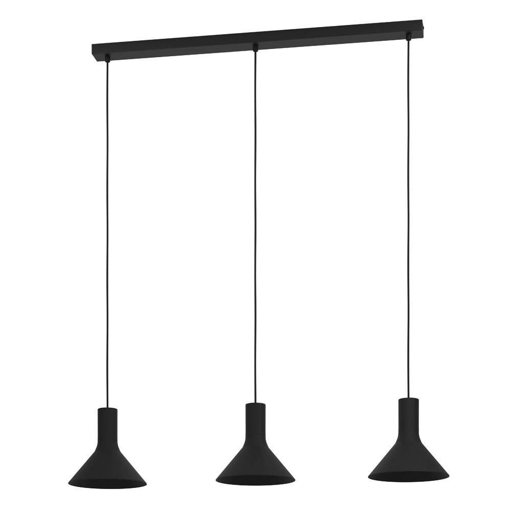 Lustra cu 3 pendule design modern Morescana negru, Promotii lustre, reduceri⭐ corpuri de iluminat, mobila si decoratiuni de interior si exterior.⭕Oferte Pret redus online ➽ www.evalight.ro❗ a