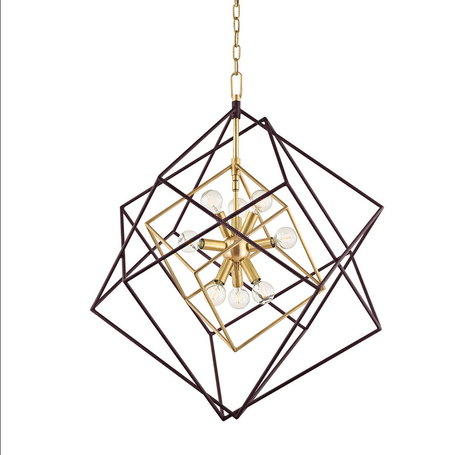 Lustra suspendata LUX design geometric ROUNDOUT alama antichizata, cu 9 surse de lumina, Candelabre si Lustre moderne⭐ modele elegante de lux pentru dormitor living, bucatarie.✅DeSiGn decorativ unic!❤️Promotii lampi❗ ➽www.evalight.ro. Alege corpuri de iluminat suspendate pt interior stil modern, suspensii de tip pendule cu cristale, abajur material textil, lemn, metal, sticla, bec tip lumanare Edison sau LED, ieftine de calitate deosebita la cel mai bun pret.

 a