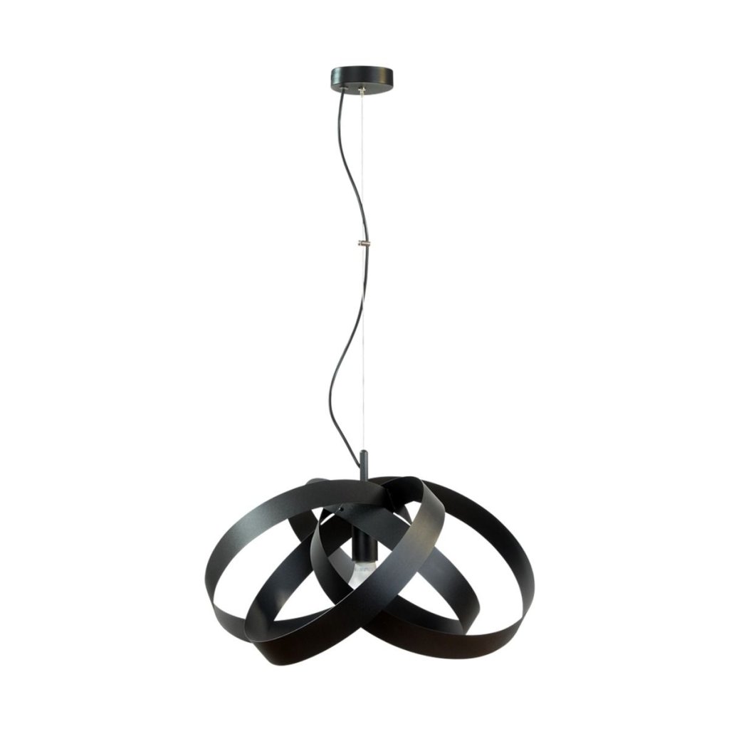 Lustra design modern Flores negru 50cm, Candelabre si Lustre moderne⭐ modele elegante de lux pentru dormitor living, bucatarie.✅DeSiGn decorativ unic!❤️Promotii lampi❗ ➽www.evalight.ro. Alege corpuri de iluminat suspendate pt interior stil modern, suspensii de tip pendule cu cristale, abajur material textil, lemn, metal, sticla, bec tip lumanare Edison sau LED, ieftine de calitate deosebita la cel mai bun pret.

 a