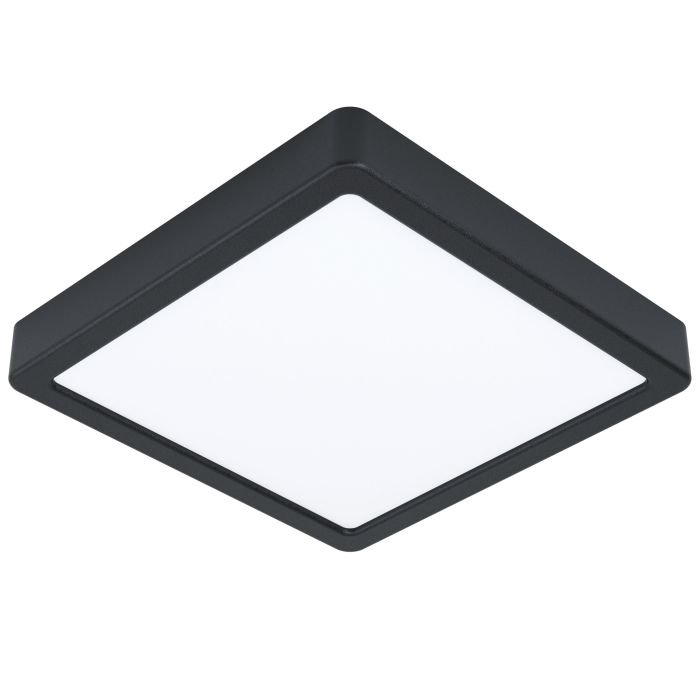 Plafoniera LED design modern Fueva 5 negru 21x21cm, Promotii lustre, reduceri⭐ corpuri de iluminat, mobila si decoratiuni de interior si exterior.⭕Oferte Pret redus online ➽ www.evalight.ro❗ a
