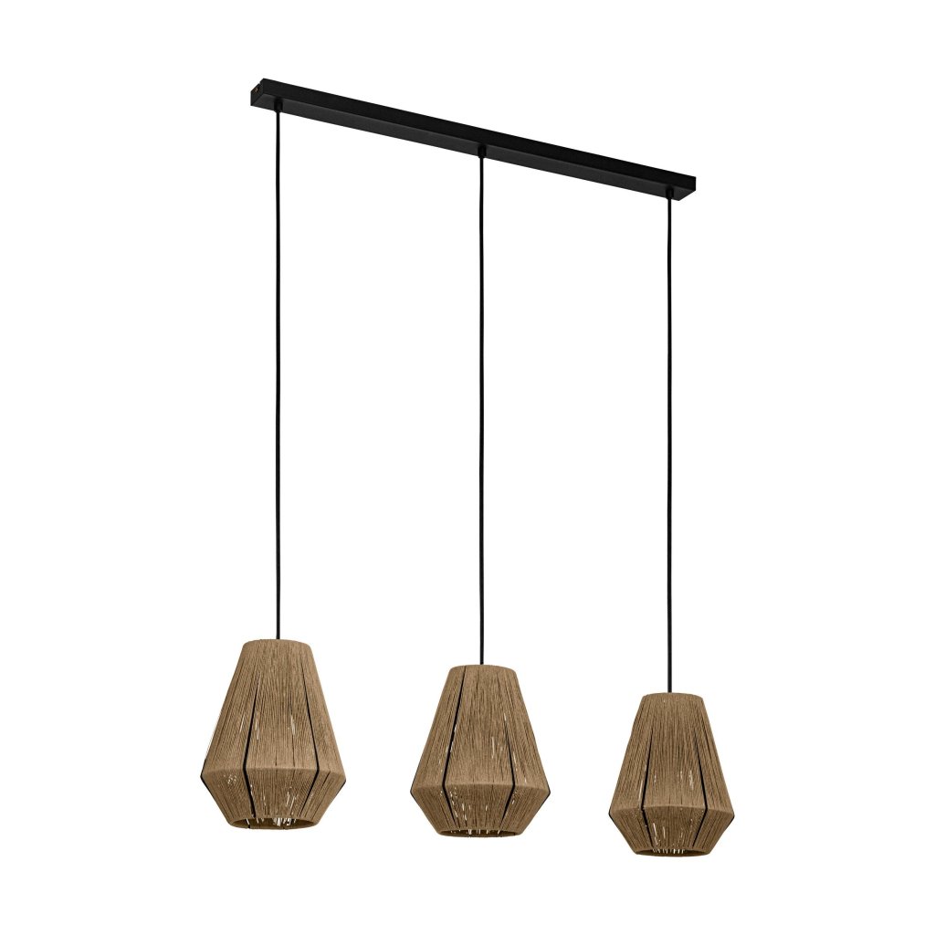 Lustra suspendata design modern Alderney negru, natur, Candelabre si Lustre moderne elegante⭐ modele clasice de lux pentru living, bucatarie si dormitor.✅ DeSiGn actual Top 2020!❤️Promotii lampi❗ ➽ www.evalight.ro. Oferte corpuri de iluminat suspendate pt camere de interior (înalte), suspensii (lungi) de tip lustre si candelabre, pendule decorative stil modern, clasic, rustic, baroc, scandinav, retro sau vintage, aplicate pe perete sau de tavan, cu cristale, abajur din material textil, lemn, metal, sticla, bec Edison sau LED, ieftine de calitate deosebita la cel mai bun pret. a