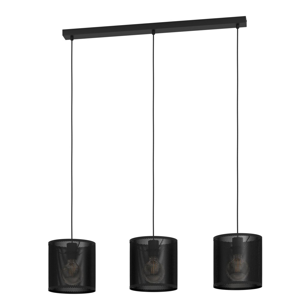 Lustra suspendata design modern Manby negru, Candelabre si Lustre moderne elegante⭐ modele clasice de lux pentru living, bucatarie si dormitor.✅ DeSiGn actual Top 2020!❤️Promotii lampi❗ ➽ www.evalight.ro. Oferte corpuri de iluminat suspendate pt camere de interior (înalte), suspensii (lungi) de tip lustre si candelabre, pendule decorative stil modern, clasic, rustic, baroc, scandinav, retro sau vintage, aplicate pe perete sau de tavan, cu cristale, abajur din material textil, lemn, metal, sticla, bec Edison sau LED, ieftine de calitate deosebita la cel mai bun pret. a